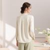 Women's Elegant Retro Silk Blend Stand-Collar Blouse