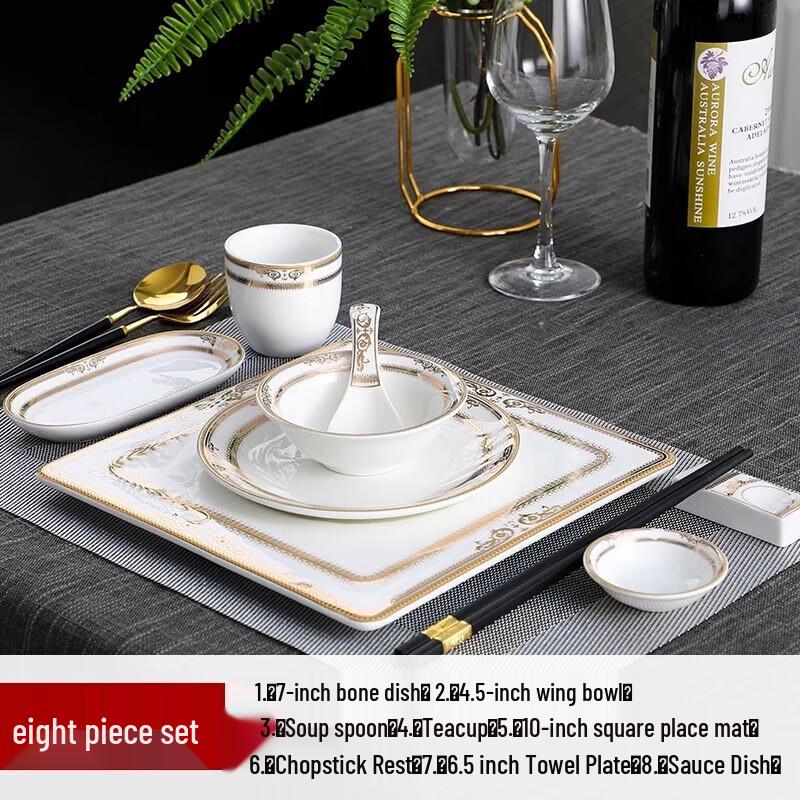 

Luxury European Style Ceramic Dinner Plate