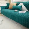 Plaid Plush Velvet Sofa Cover Universal Non-Slip Thickened Living Room Sofa Cover Warm Flannel Sofa Cushion Armrest Towel