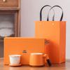 Tasse en céramique avec couvercle et filtre