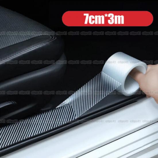 Car Accessories Door Plate Sill Scuff Cover Anti_Scratch Protector Decal Sticker