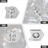 HDBUBALUS Motorcycle Solenoid Cover Push Button Starter Fit for Harley Dyna Street Bob Fat Bob Touring Electra Glide Street Glide 1991-later