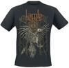 Crow Lamb of God T-Shirt Men Women Metal Rock Band Graphic Tee 100% Cotton Summer Streetwear Top
