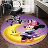 Personalized M-Minnie Round Chair Office Rug - Perfect for Mat, Office Chair & More - Ideal Gift for Birthdays and Holidays