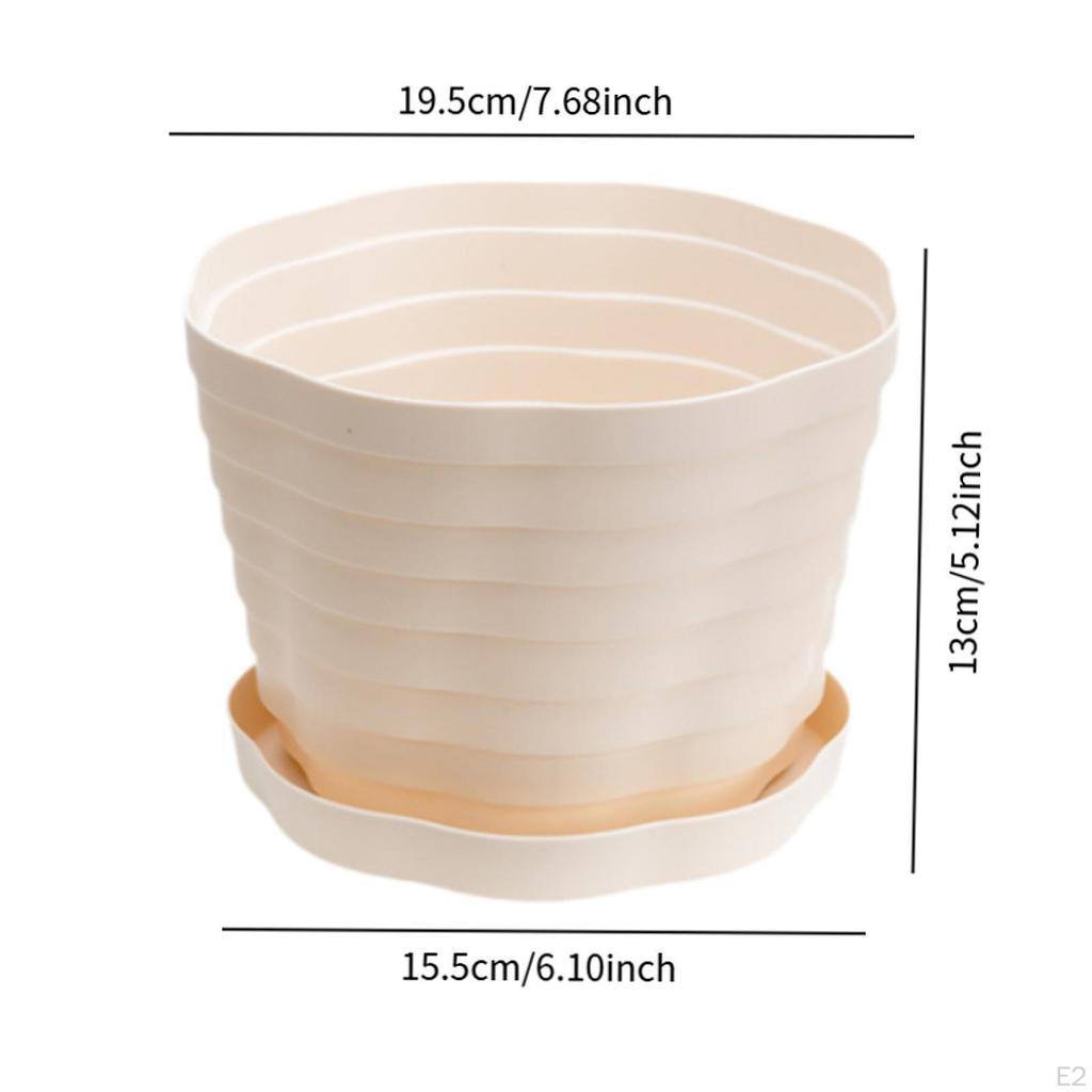 Dekorative Vase Schreibtisch-Blumentopf Gesteck Outdoor Topfpflanze Anzuchttopf für