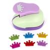 Different Shapes Paper Hole Punch Plastic Mini Cutter Creative Multicolored Punch Set  DIY Crafting