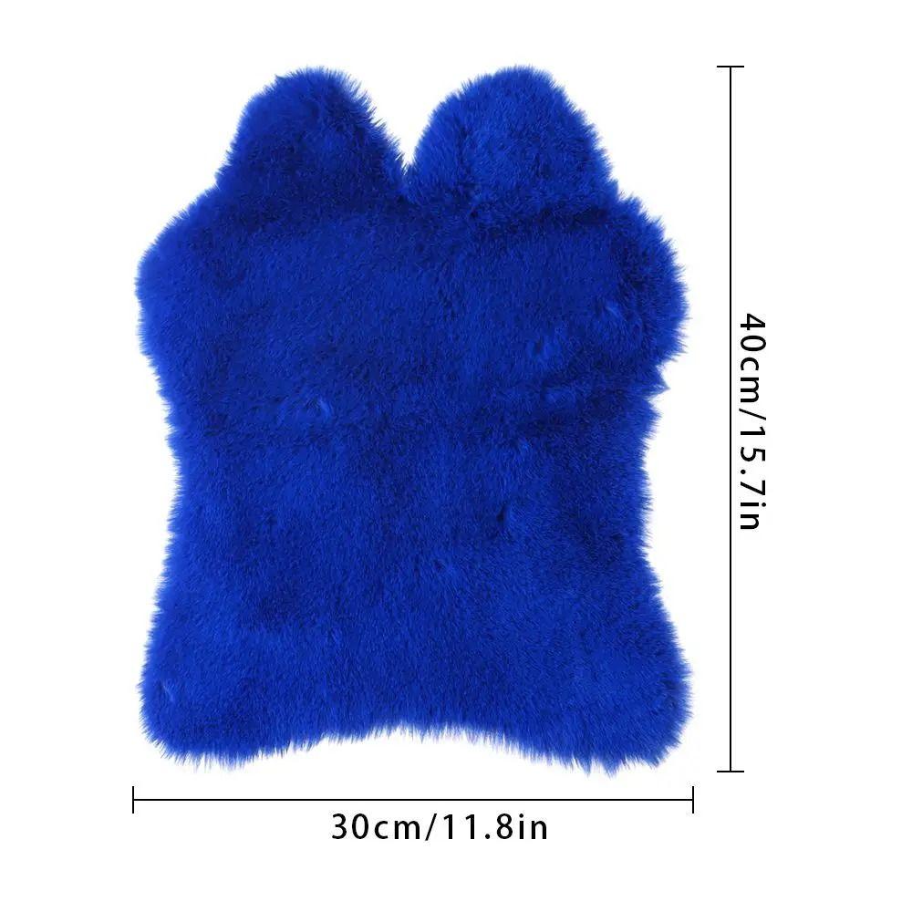 Plush Automobile Furry Cover Anti-slip Auto Protection Cushion Arm Rest Protector Mat  Car