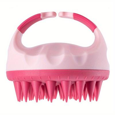 Shampoo Head Scalp Massage Brush Silicone Soft Skin Friendly Hair Washing Massager Comb SPA Massage Brush Beauty Hair Tool Salon