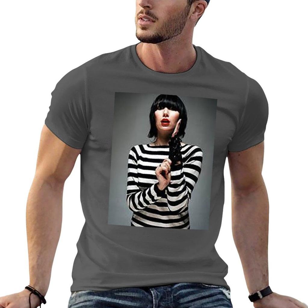 Karen O Poster Tshirt Funny T Shirts Cotton T Shirt Unisex Cotton T Shirt Unisex Casual Tshirt