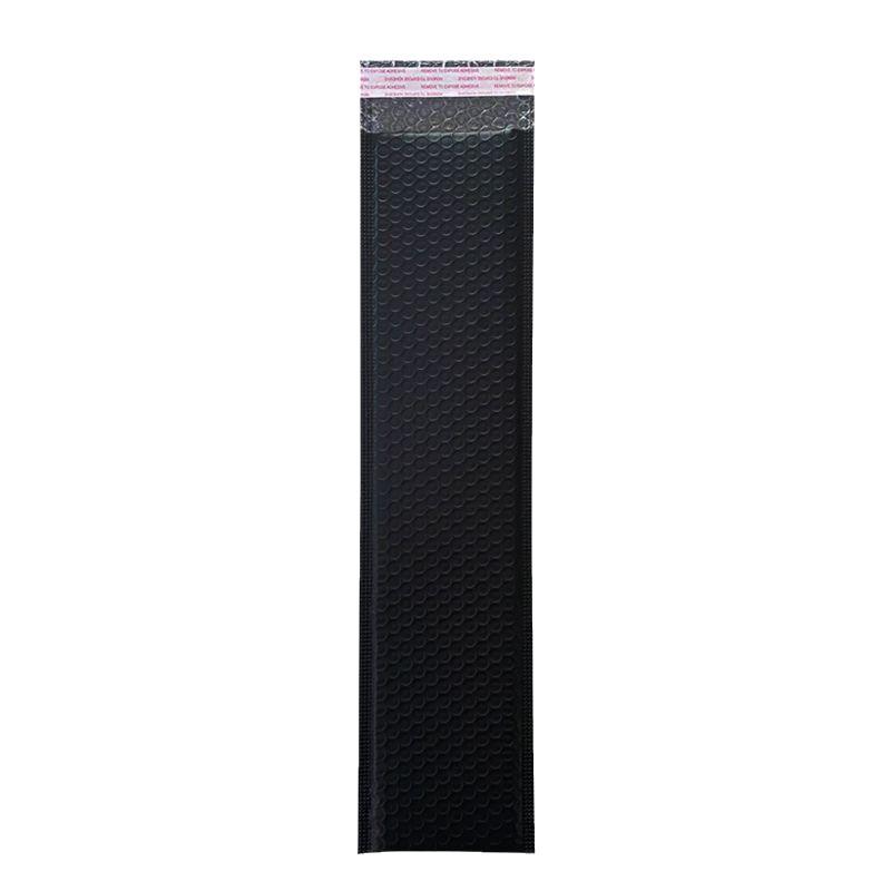 140g Black Matte Bubble Envelope - Long Strip, Thickened Film Foam Bag