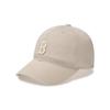 MLB Cotton Baseball Caps Unisex Light Beige Fashion 3ACPVV14N-43SAS