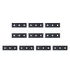 10Pcs Furniture Connecting Plate Robust Rust Proof Aluminium Alloy Straight Bracket Joint Board 2020