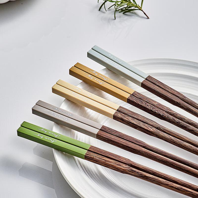 TREEJACK Natural Solid Wood Chopsticks
