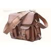 Men's Leather Vintage Notebook Messenger Shoulder Satchel Laptop Briefcase Bag