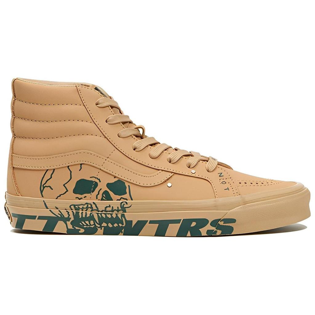 Vans TTSWTRS X OG Sk8-Hi LX Punk Unisex Sneakers Brown VN0A5FBFJM3