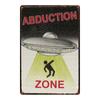 Area 51 Warninng No Trespassing  Retro Metal Sign  Wall kitchen  Home Art Vintage Decor Metal Poster 30X20CM DU-2853