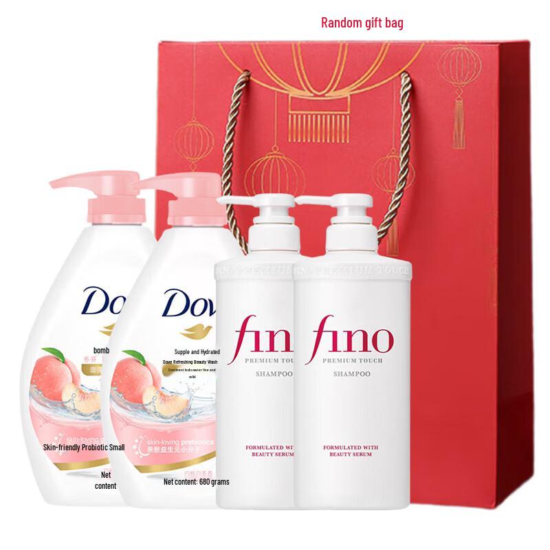 FENNON Увлажняющий Шампунь и Гель для душа Dove Набор