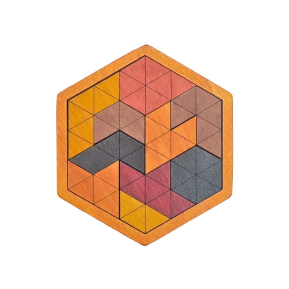 Challenges Wooden Tangram Puzzle Interactive Jigsaw Puzzle Board  Kindergarten Kids