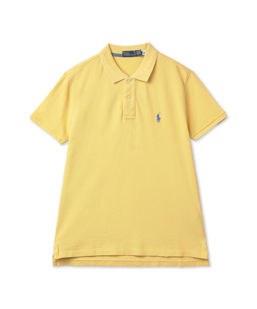 POLO RALPH LAUREN W Classic Fit Mesh Polo Shirt - Cambridge Yellow