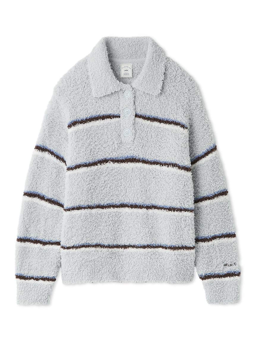 

Gelato Border Polo Collar Pullover PWNT255069BLUF синий