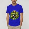 Brazil 2026 Soccer Unisex T Shirts Vintage Tee Shirt Short Sleeve Round Collar TShirts Pure Cotton Printed Clothing