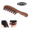 1pcs Natural wood Hair Combs Anti-Static Wooden Comb Massager Long Wide Tooth Detangle Sandalwood Comb Hair Care Household Gift
