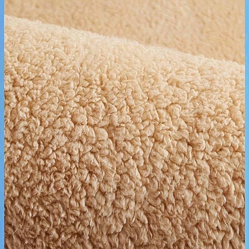 Velvet Shaggy Solid Color Mat, Indoor Decorative Mat, Fluffy Mat, Suitable for Bedroom Living Room Leisure Area Bedside  Puffy Mat Fashion Soft Mat