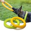 Brinquedos para cães Pet Flying Disk Training Ring Puller Anti-Bite Flutuante Suprimentos interativos Brinquedos para cães Mastigação agressiva