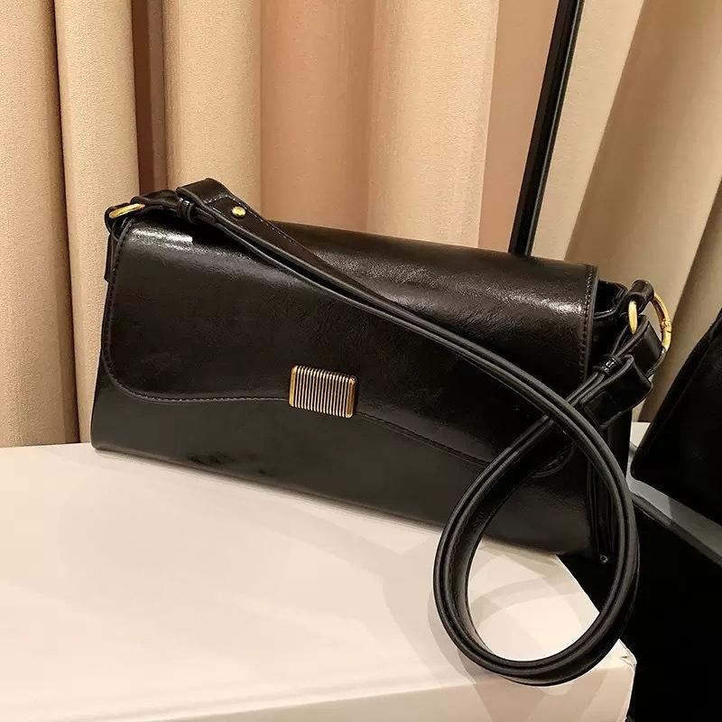 Hochwertige Modische Damen Umhängetasche, Nischen Herbst-Winter Einzel-Schultertasche Unterarmtasche
