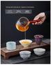 Five Famous Kilns Teacup Gift Set - Elegant Tea Cups for Home & Personal Use
