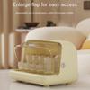 Household Dust Proof Cup Storage Rack Tabletop Glass Tea Cup Tray Drainage