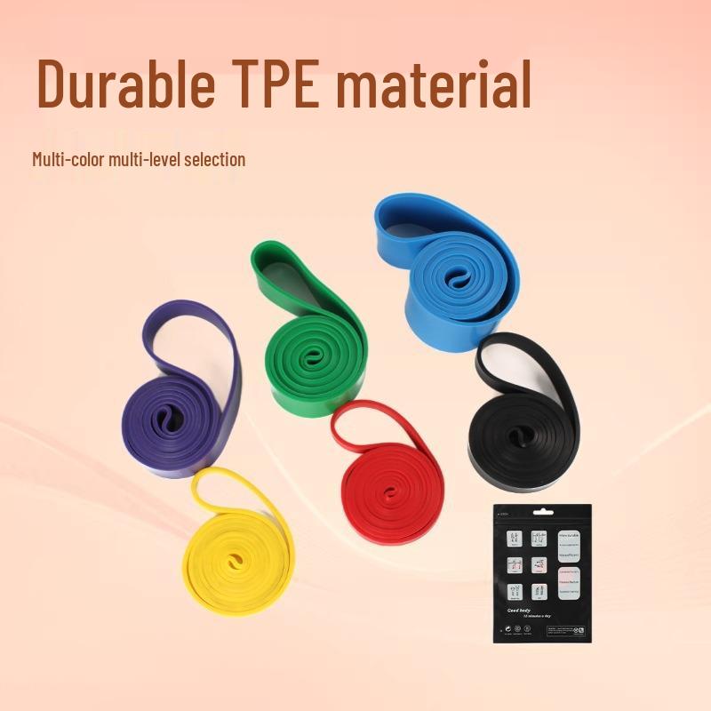 Fascia Elastica TPE per Yoga - Anello di Resistenza per Fitness e Trazioni