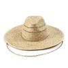Beach Sun Hat for Women Wide Brim Panama Hats Hollow Out Straw Hat Summer Hat Wind Lanyard Roll Up Foldable Hat UV Protection