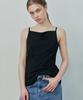 Ihr Silky Draping Camisole / Black