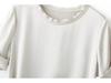 Women's Petite Summer Silk T-Shirt - Pure Color, Short-Sleeved, Mulberry Silk