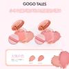 HOJO WOO Cheek Soft Focus Cream Matte Naturally Full and Shrinking Multicolor Contouring Palette Puff Puff Peach Blush, Blush, Blush, Color,
