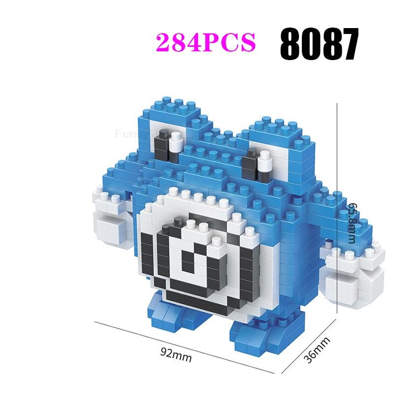 Funny Pokemon Building Blocks Assembly Anime Picachu Charizard Doll Blastoise Bulbasaur Gengar Pokémon Bricks Toy for Kid Gift