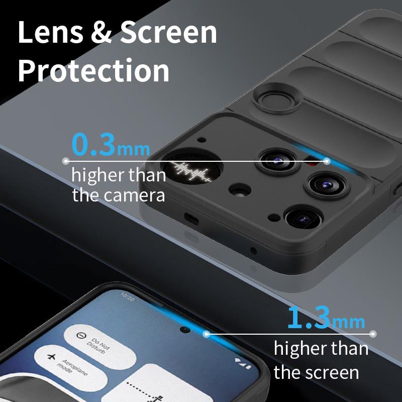 Anti-fingerprint For Nothing Phone 3 Case Nothing Phone 3 Cover Funda Shockproof TPU Silicone Phone Back Cover Nothing Phone 3