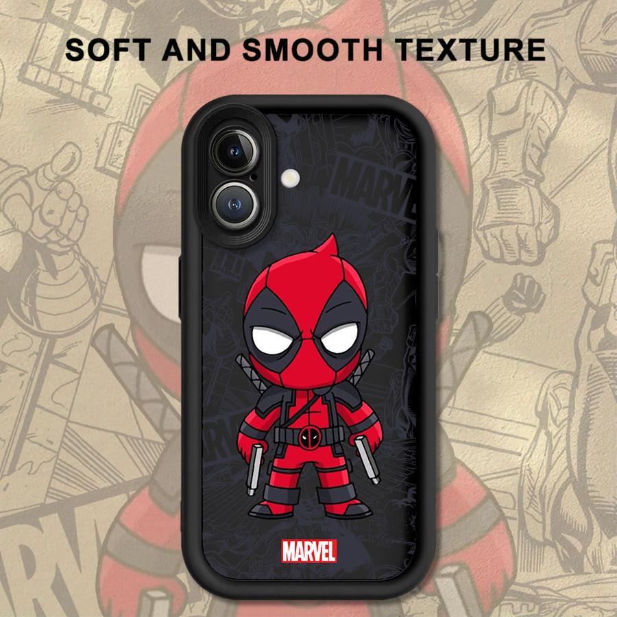 Weiche Handyhülle für iPhone 13 12 11 Pro Max 15 16 14 Plus 17 Air XS Max XR 16e Marvel Cartoon Iron Man
