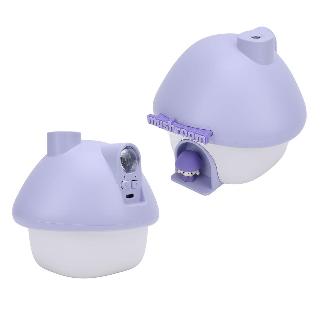 Kleiner Luftbefeuchter Pilzhaus-Design Persönlich 300ml Persönlicher Schreibtisch-Luftbefeuchter für Schlafzimmer Büro