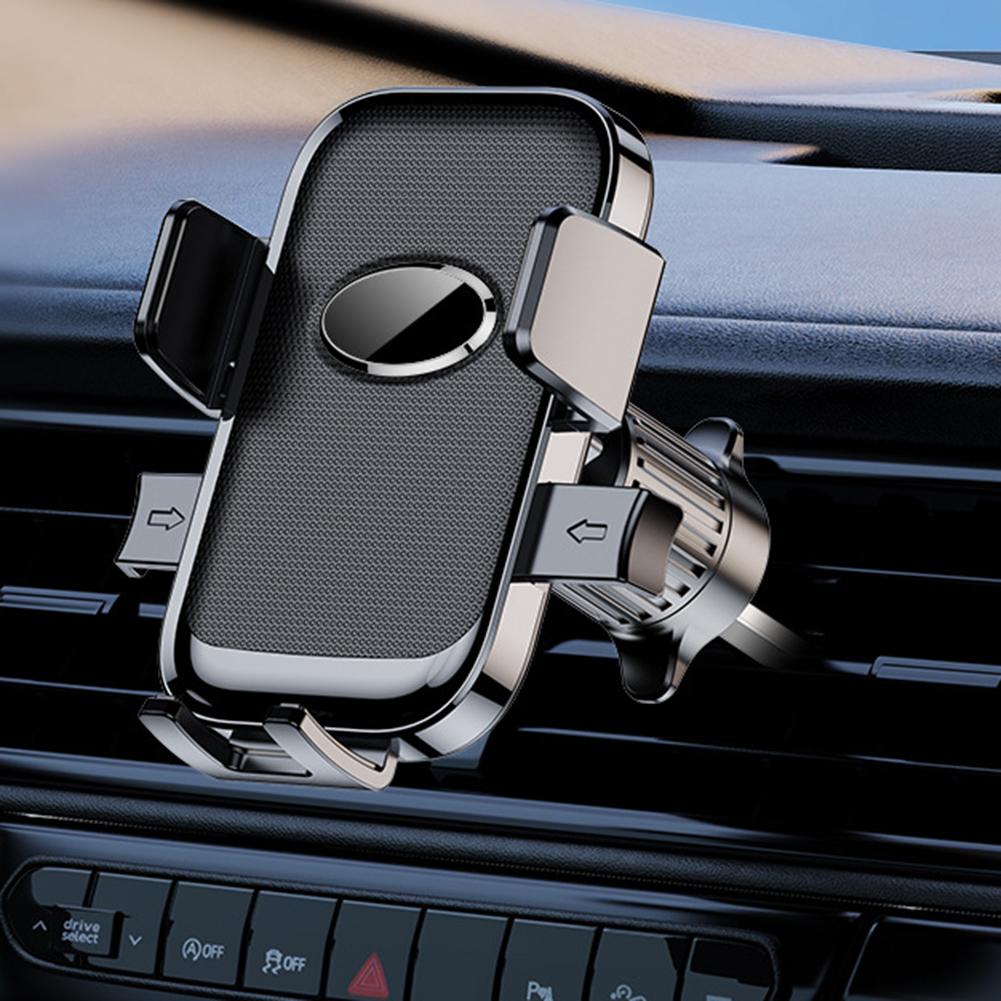 Driving Safety Air Vent Mount Adjustable Viewing Angle 360 Degree Rotation Air Outlet Type Convenient Phone Adjustment