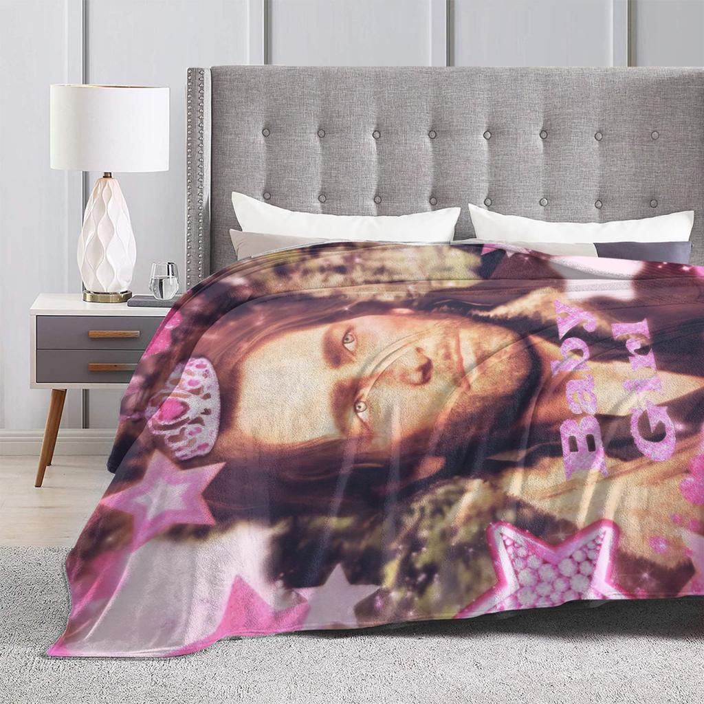 Arthur Morgan Baby Mädchen Gestrickte Decke Flanell RDR2 Spiel Super Warme Überwurfdecke für Draußen Reisen Schlafzimmer Steppdecke