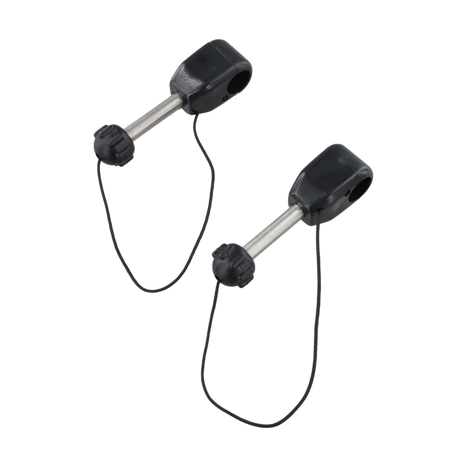 For KAYAK Paddle Support Pin Bar With Lock Cap 2pcs Oar Holder For Boats And