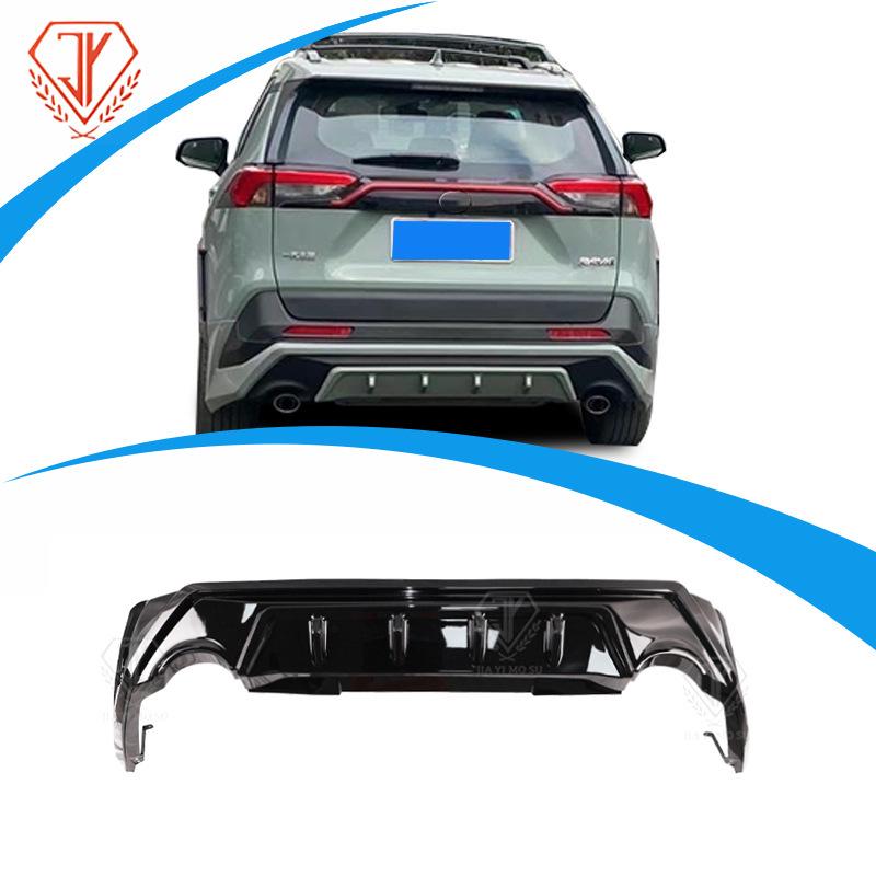 

Toyota RAV4 TRD 2019+ Off-Road Rear Bumper Kit: Sturdy, Anti-Collision Design. Unpainted