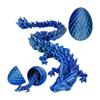 3D Printed Dragon Egg and Dragon Model Set Includes 13cm Dragon Egg and 30cm Dragon Figurine Detailed Texture Design Collectible Display