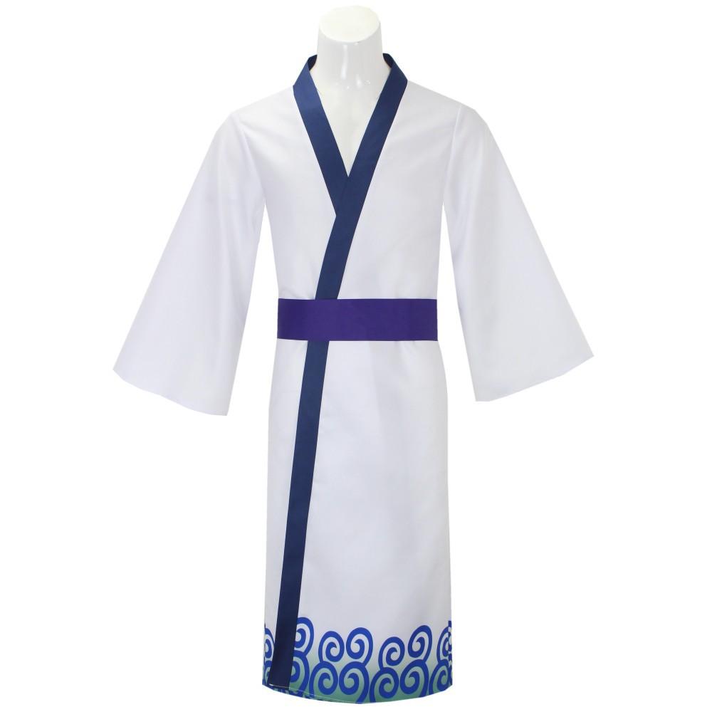 Zelené Kimono Roronoa Zoro Cosplay Anime Kostým Uniforma na Halloween Pánský Oblek Podšívka Paruka Vnější oděv Pásek Disfraz Halloween