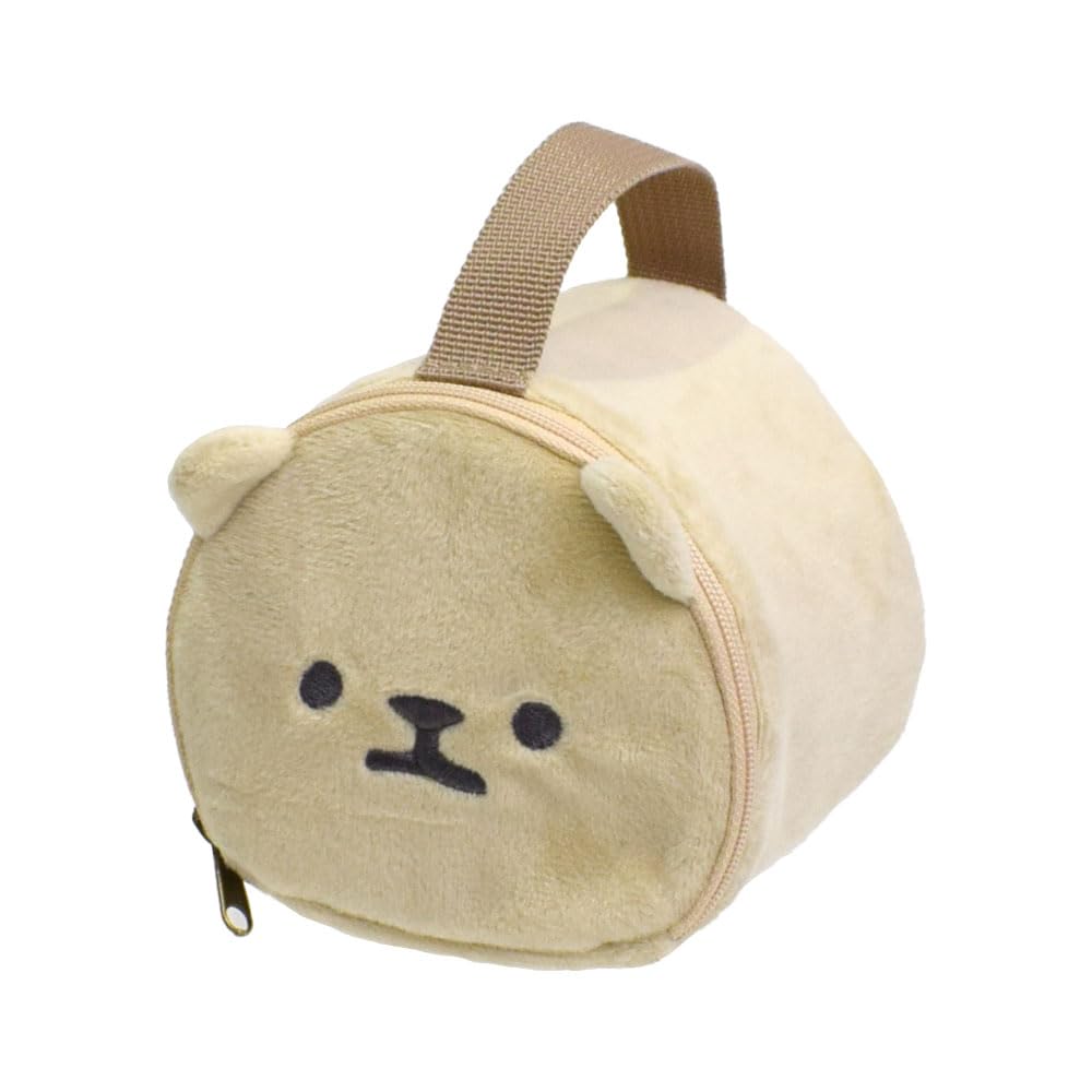 Sabu Moomoo Friends Insulated Rice Ball 409004 Pouch, Beige,