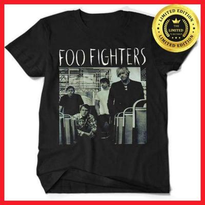 NOVÉ Foo Fighters Černé Tričko Bavlna Unisex Unisex Tričko