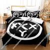 3D Print Oxxxymiron Bedding Set Boys Girl Twin Queen King Size Duvet Cover Pillowcase Bed boys Adult Home Textiles