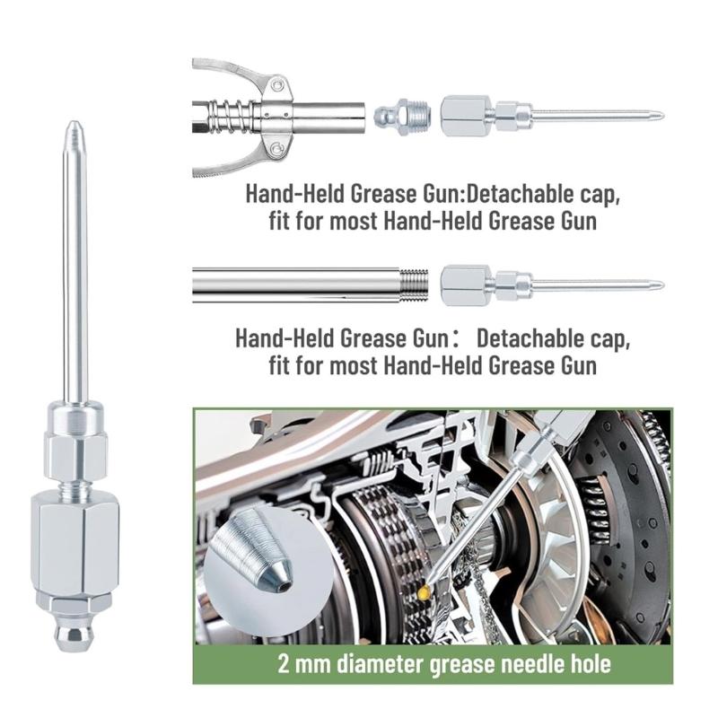 Złączki do wtryskiwaczy smaru Narzędzie do łączenia do wstrzykiwania smaru do uszczelnionych przegubów homokinetycznych Dysza wtryskiwacza smaru Dozownik